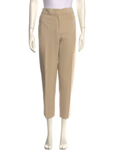 Pre-owned Max Mara Straight Leg Pants In Neutral