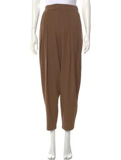 Pre-owned Max Mara Straight Leg Pants In Neutral