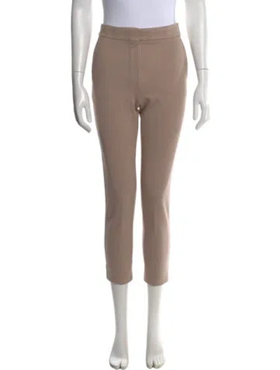 Pre-owned Max Mara Straight Leg Pants In Neutral