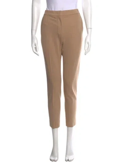 Pre-owned Max Mara Straight Leg Pants In Neutral