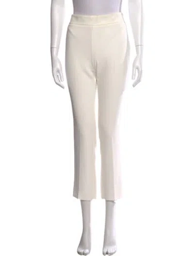 Pre-owned Max Mara Straight Leg Pants In Neutral