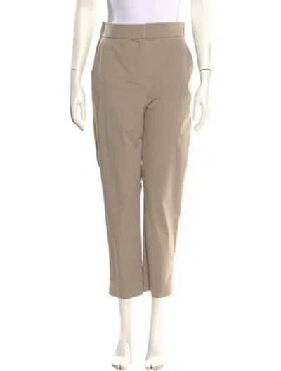 Pre-owned Max Mara Straight Leg Pants W/ Tags In Neutral