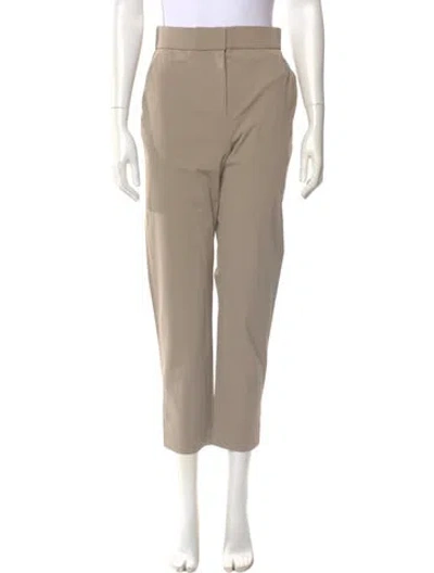 Pre-owned Max Mara Straight Leg Pants W/ Tags In Neutral