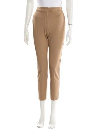 Pre-owned Max Mara Straight Leg Pants W/ Tags In Neutral