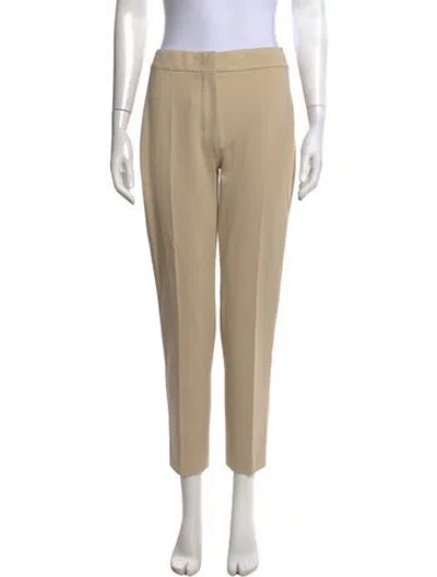 Pre-owned Max Mara Straight Leg Pants W/ Tags In Neutrals