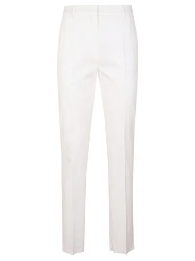 MAX MARA MAX MARA STRAIGHT-LEG TAILORED PANTS IN LIGHTWEIGHT COTTON