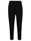 Max Mara High-rise Cady Wide-leg Pants In Black