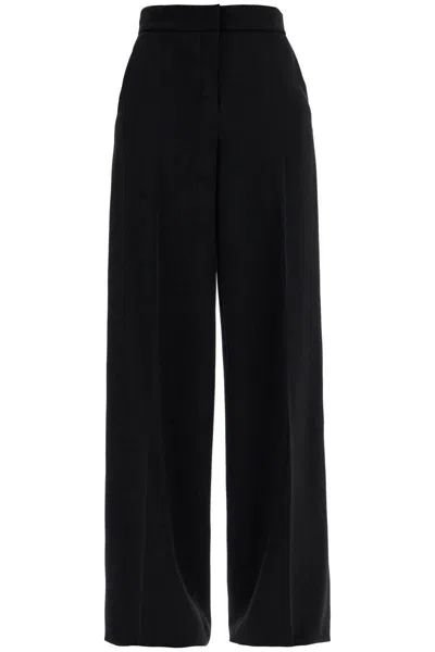 Max Mara Straight Leg Trousers In Black