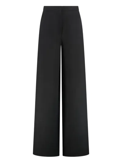 Max Mara Straight-leg Trousers In Black