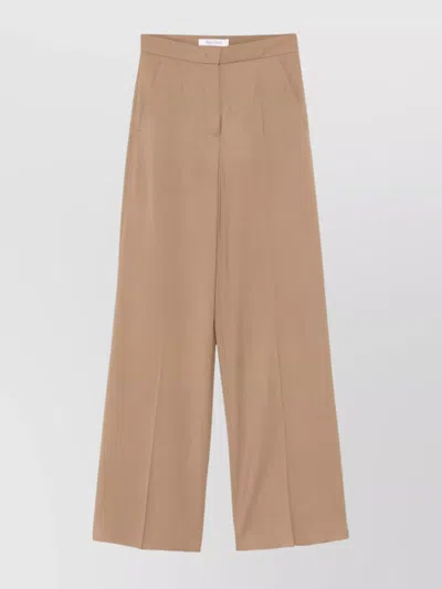 MAX MARA STRAIGHT LEG TROUSERS HIGH WAIST