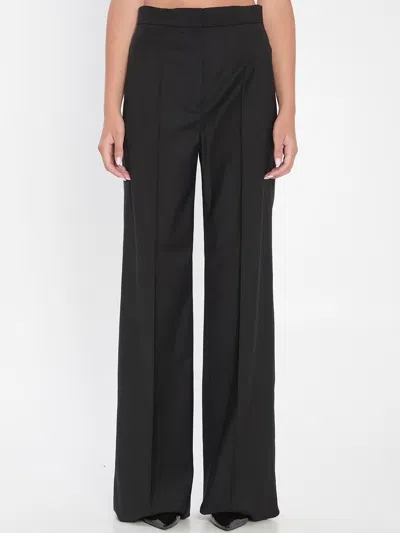 MAX MARA STRAIGHT-LEG TROUSERS IN LIGHT WOOL