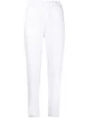 Max Mara Straight-leg Trousers In White