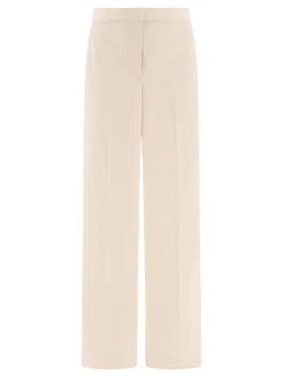 MAX MARA MAX MARA STRAIGHT-LEG TROUSERS WITH HIGH LISTED WAISTBAND