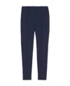 Max Mara Straight Pleated Casual Pants In Black