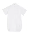 Max Mara Straight Shirt Dress In White