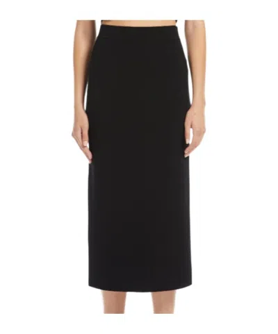 Max Mara Straight Skirt In Black