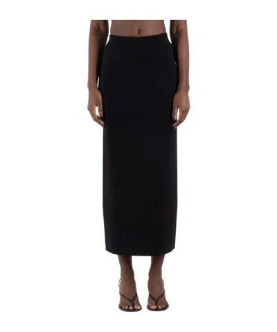 Max Mara Straight Skirt In Black