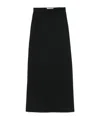 Max Mara Straight Skirt In Black