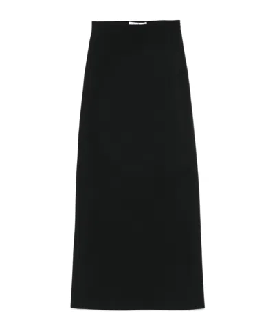 Max Mara Straight Skirt In Black