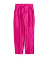 Max Mara Straight Slacks In Pink