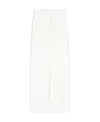 Max Mara Straight Suit Trousers In White