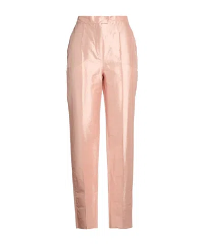 Max Mara Straight-leg Pants In Pink
