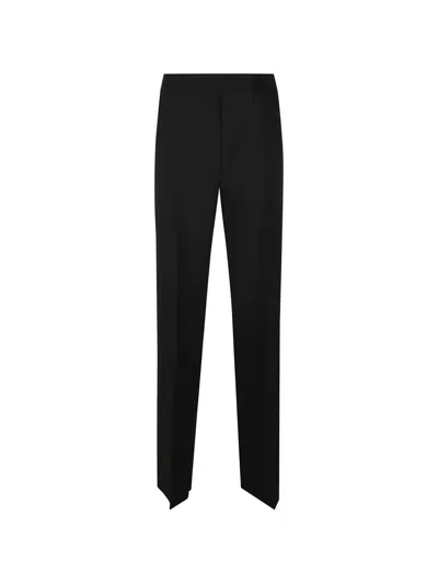 Max Mara Straight-leg Tailored Trousers In Black