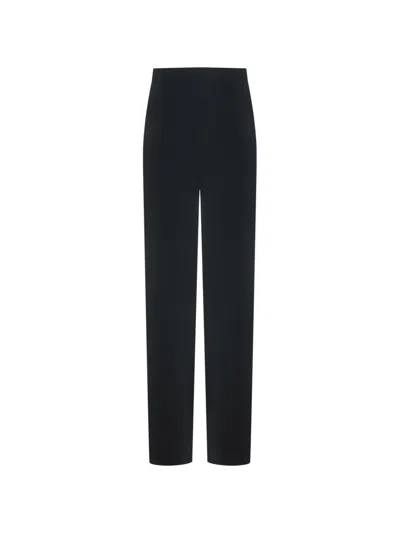 Max Mara Straight-leg Trousers In Black