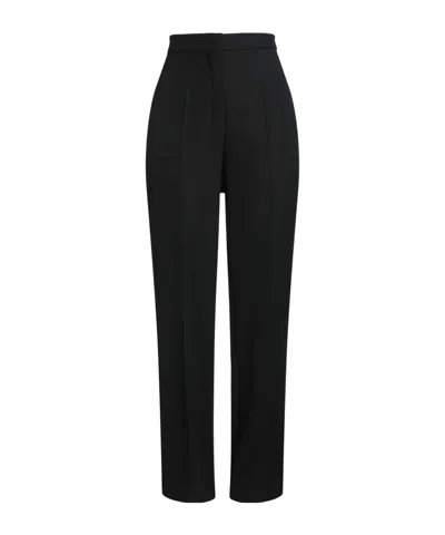 Max Mara Straight-leg Trousers In Black