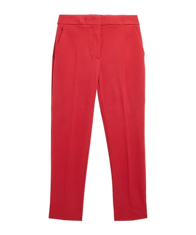 Max Mara Straight-leg Trousers In Animal Print