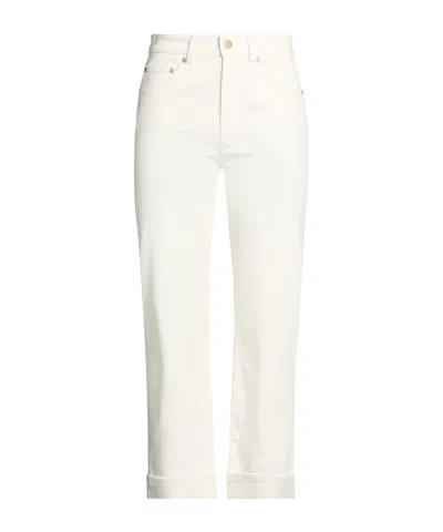 Max Mara Straight-leg Trousers In White