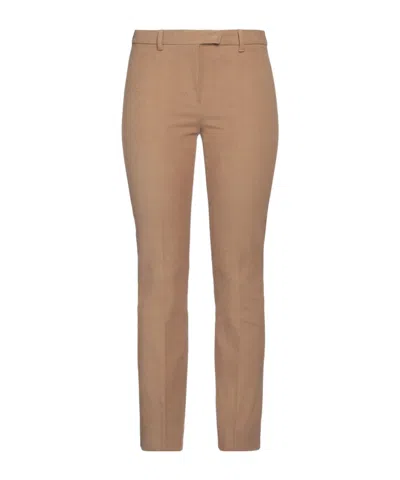 Max Mara Straight-leg Velvet Pants In Pink