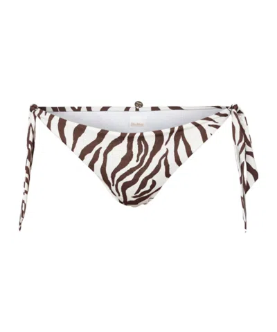 Max Mara Strap Bikini In White