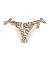 Max Mara Strap-up Bikini Swimsuit In White