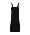 Max Mara Strapless Dress In Black