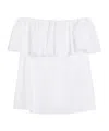 Max Mara Peccati Blouse In White
