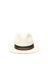 Max Mara Straw Hat In White