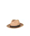 Max Mara Straw Sun Hat In Neutral