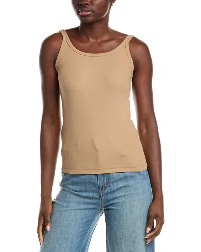 Max Mara Strenna Tank Top In Brown
