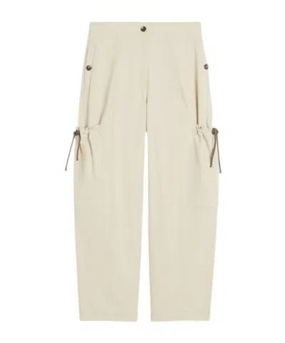 MAX MARA DRAWSTRING POCKET TROUSERS