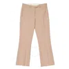 Max Mara Stretch Cotton Fatina Trousers In Beige