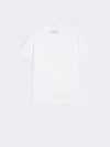 Max Mara Stretch-cotton T-shirt In White