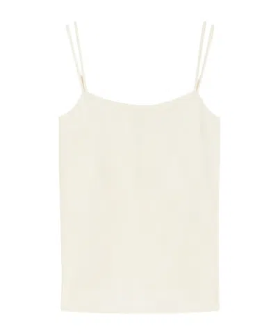 MAX MARA STRETCH CRÊPE DE CHINE TOP