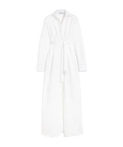 MAX MARA MAX MARA BELTED LONG-SLEEVED SHIRT DRESS