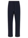Max Mara Stretch Modal Joggers In Blue