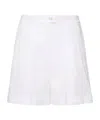 Max Mara Stretch Poplin Bermuda Shorts