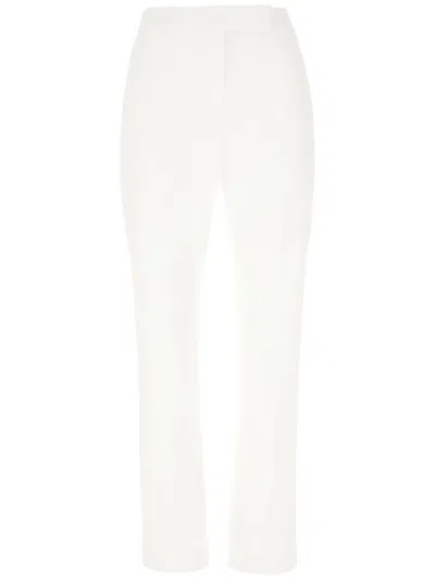 MAX MARA STRETCH-SATIN TAILORED TROUSERS