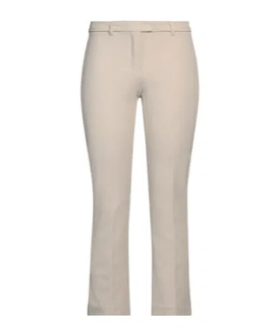 Max Mara Stretch Twill Pants In Gray