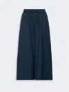 Max Mara Stretch Wool Joggers In Blue