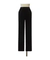 Max Mara Orche Tech Jersey Straight Pants In Black